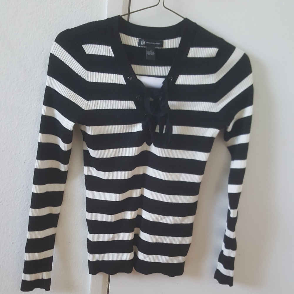 Macy's crisscross sweater